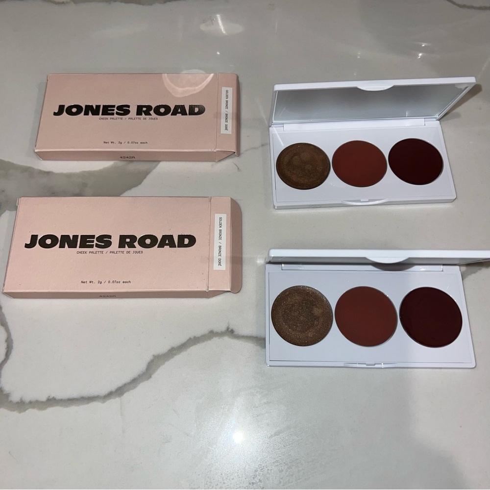 Jones Road Blush Trio - Bronze, Red, Brown